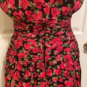 Robe Multicolore John Roberts Taille 10 - Occasion Très Bon état, Coupe Regular